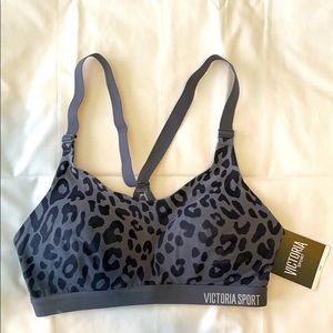 Victoria’s Secret leopard print sports bra